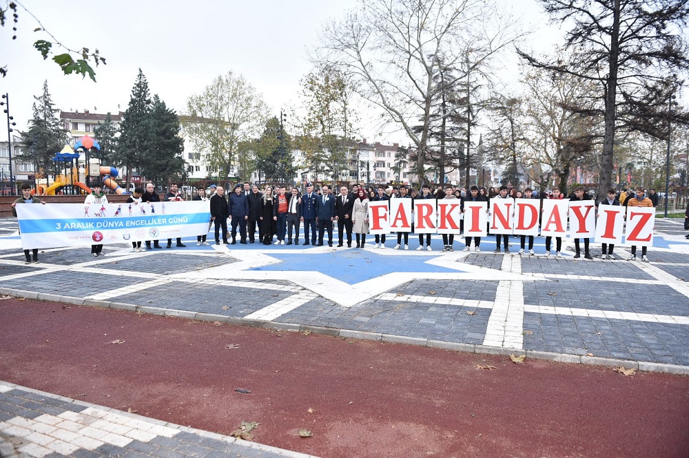 "3 Aralık Dünya Engelliler Günü" Münasebetiyle İlçemizde Bir Dizi Farkındalık Programı Düzenlendi