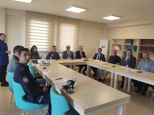 Kaymakamımız Mustafa GÜNEY Başkanlığında 5395 Sayılı Çocuk Koruma Kanunu İlçe Koordinasyon Kurulu Toplantısı Yapıldı