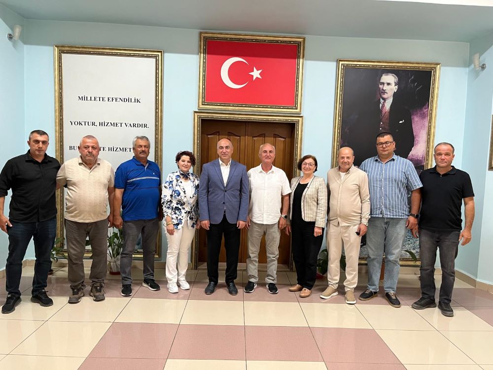 Muhtarlar Derneğinden Kaymakamımız Sayın Ümit ALTAY'a Ziyaret