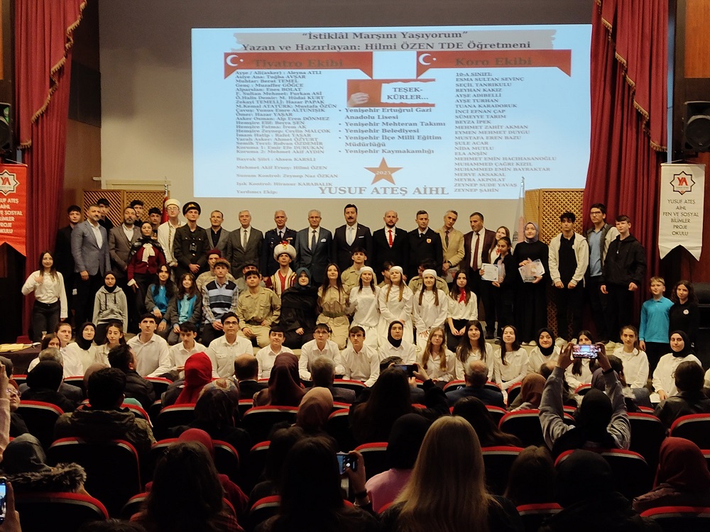 Kaymakamımız Sayın Hulusi DOĞAN "12 Mart İstiklal Marşı'nın Kabulü ve Mehmet Akif Ersoy'u Anma Günü" Programına Katıldı