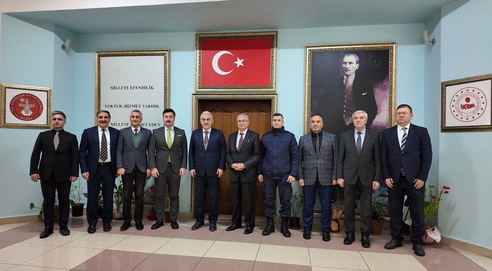 Bursa Valimiz Sayın Erol AYYILDIZ'ın Kaymakamlığımızı Ziyareti